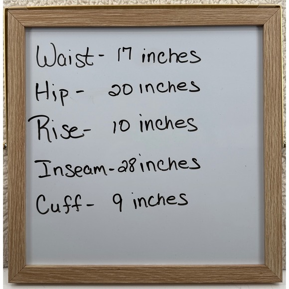 Isaac Mizrahi For Target Blue Cuffed Bootcut Trousers Womens Size 10 - Picture 4 of 4